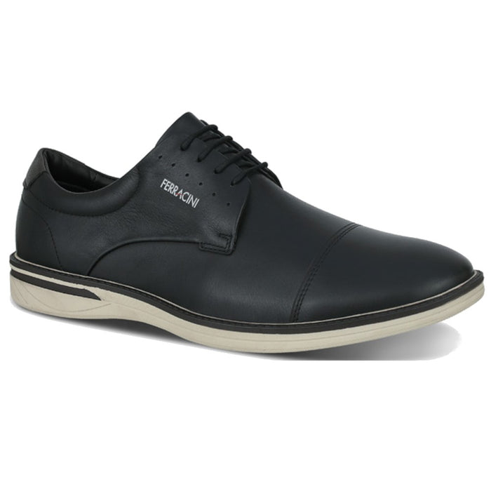 Zapato Ferracini Hombre Monterrey 3618 Gris Oscuro Casual