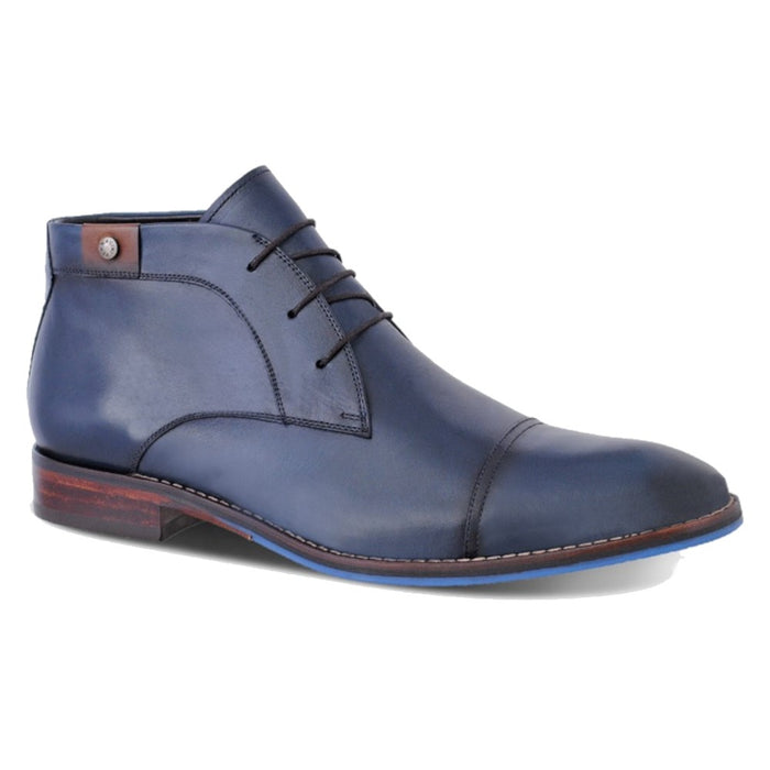 Botin Ferracini Hombre Caravaggio 5691 Azul Casual