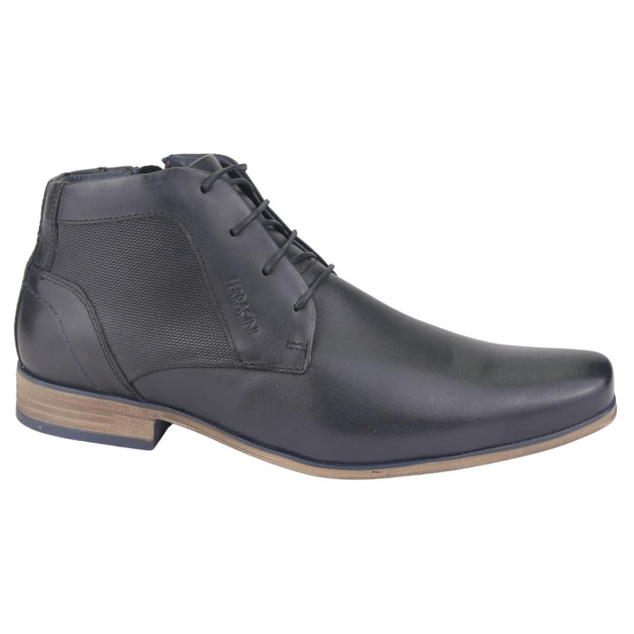 Botin Ferracini Hombre Derby 6068 Negro Casual