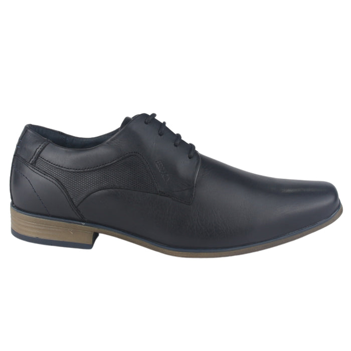 Zapato Ferracini Hombre 6067 Derby Negro Matte Casual