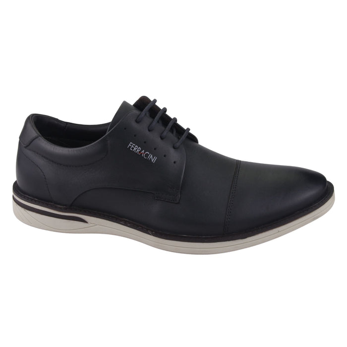 Zapato Ferracini Hombre Monterrey 3617 Negro Casual