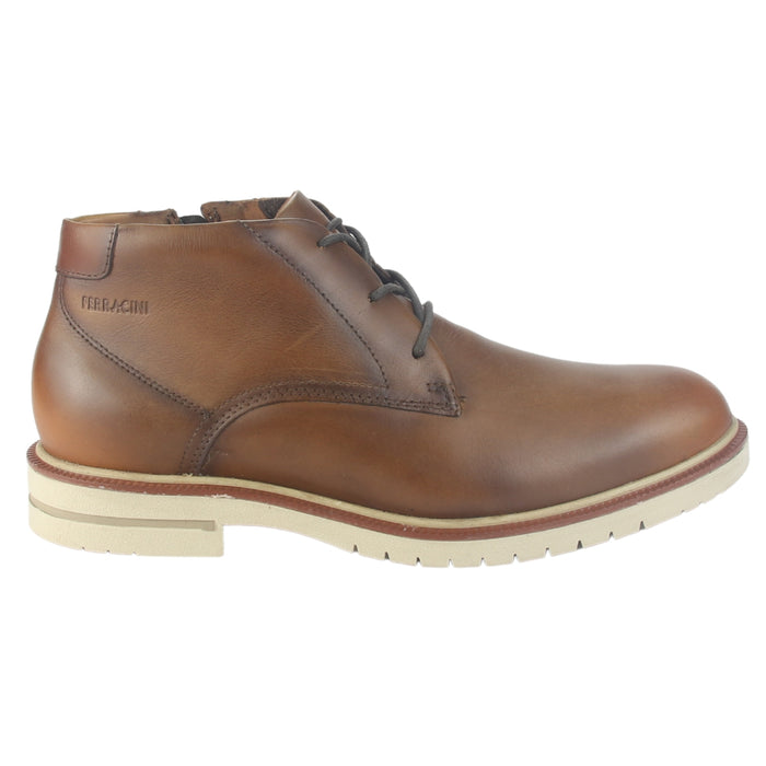 Botin Ferracini Hombre 5437 Firenze Café Claro Casual