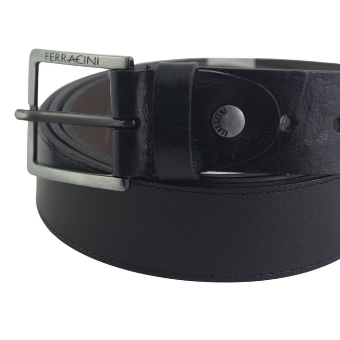 Cinturones Ferracini Hombre Fc265 Negro