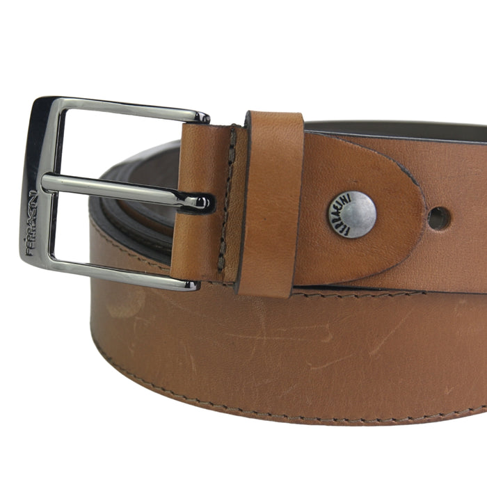 Cinturones Ferracini Hombre Fc421 Castanho