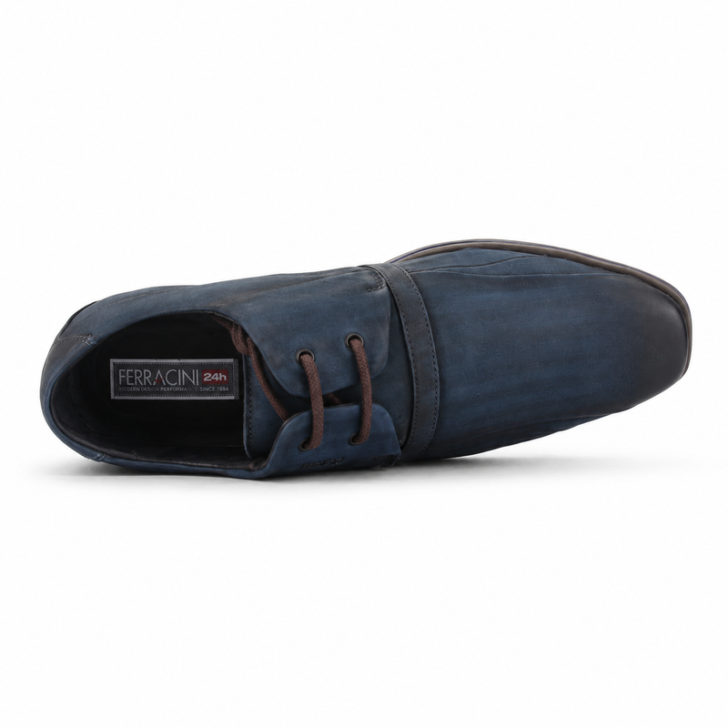 Zapato Azul Hombre Casual Ferracini 5227