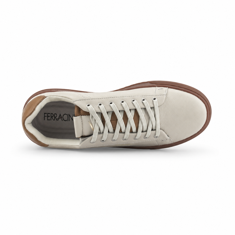 Zapatilla Ferracini Hombre 9130 City Gris Casual