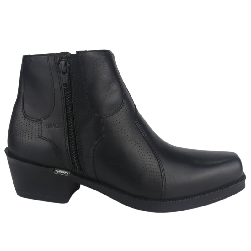 Botin Ferracini Hombre 9015 New Country Negro Casual
