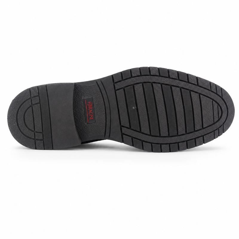 Botin Ferracini Hombre 5437 Firenze Negro Casual