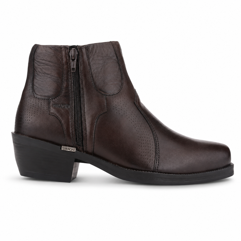 Botin Ferracini Hombre 9015 New Country Café Oscuro Casual