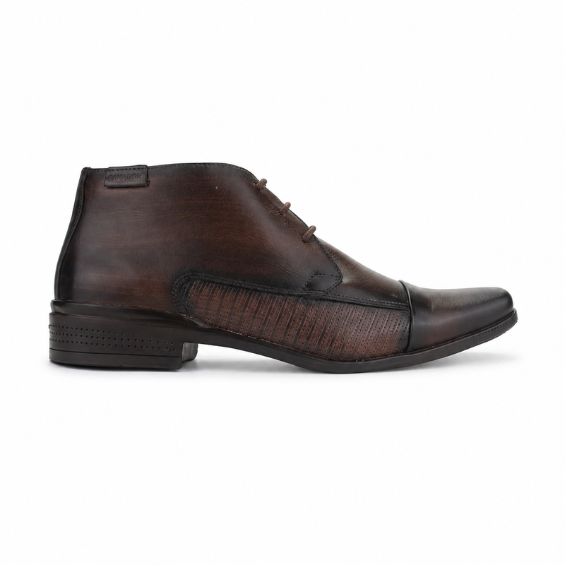 Botin Ferracini Hombre 4363 Frankfurt Tostado Casual