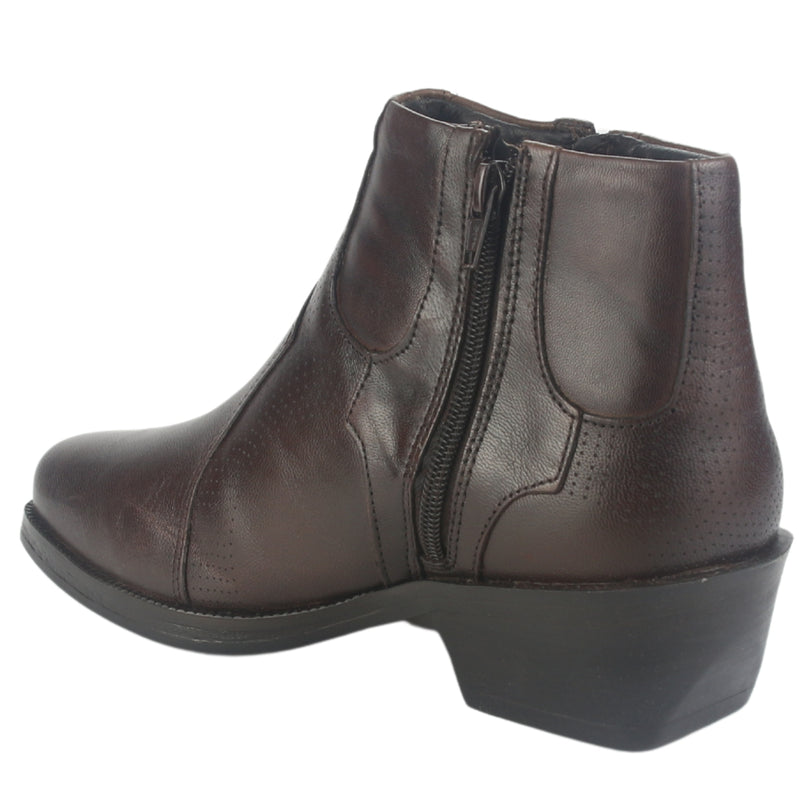 Botin Ferracini Hombre 9015 New Country Café Oscuro Casual