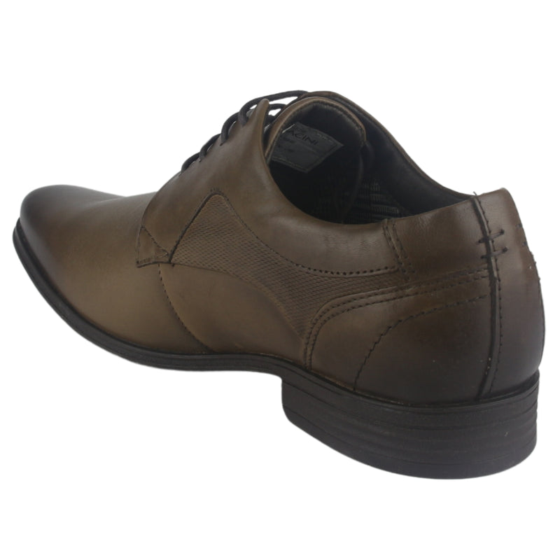 Zapato Ferracini Hombre 6067 Derby Café Oscuro Casual