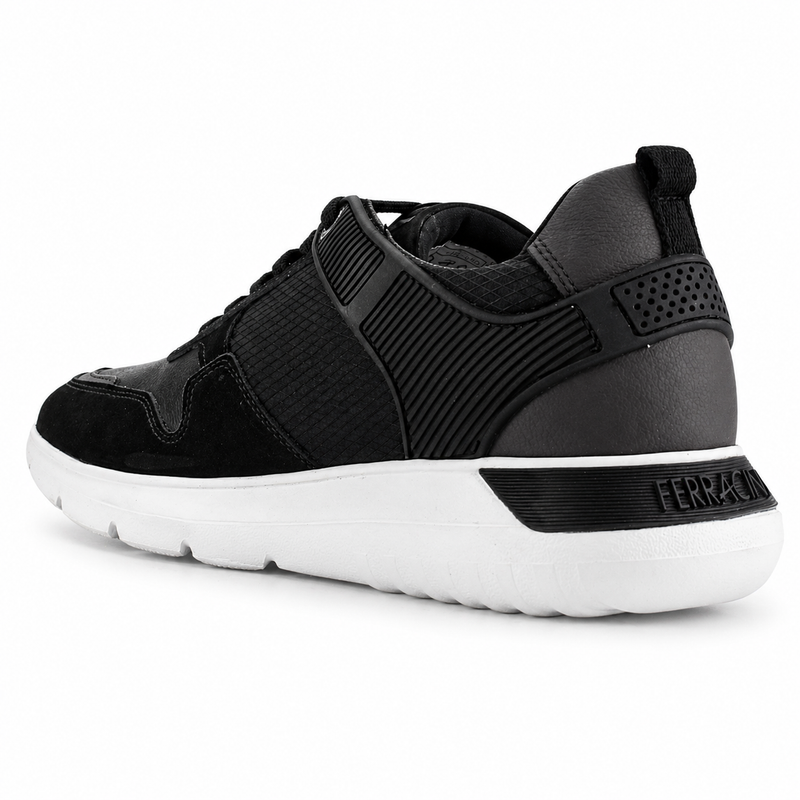 Zapatilla Negro Hombre Urbano Ferracini 9246