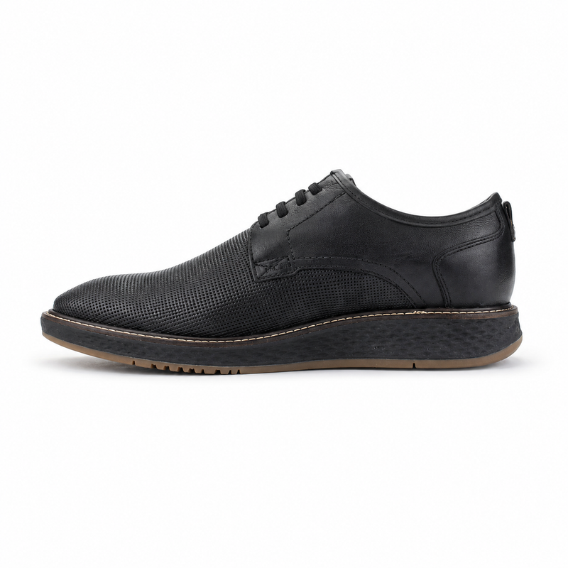 Zapato Negro Hombre Casual Ferracini 3302