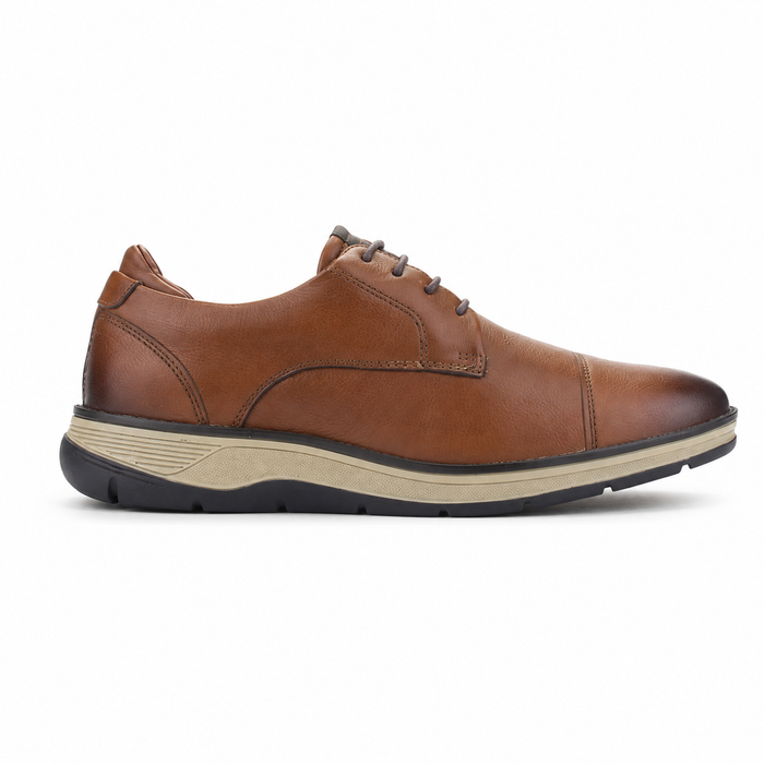 Zapato Ferracini Hombre 5541 Fluence Café Claro Casual