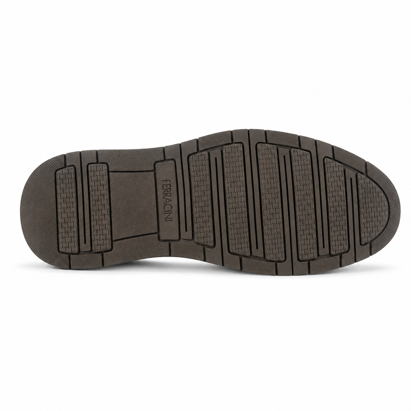Zapato Café Oscuro Hombre Casual Ferracini Austin 5166