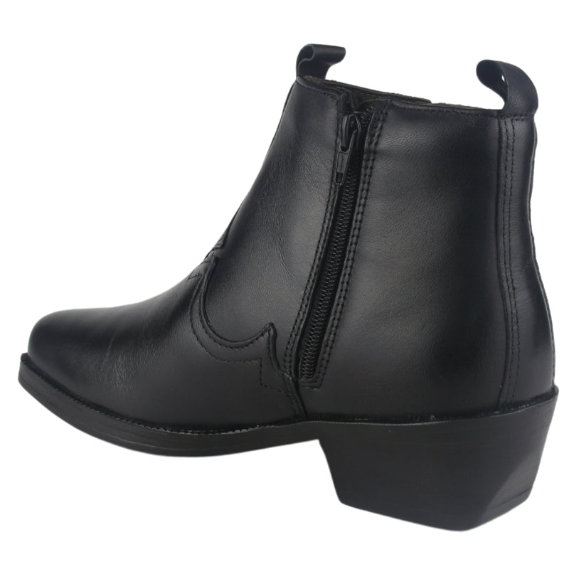 Botin Ferracini Hombre 8907 New Country Negro Casual