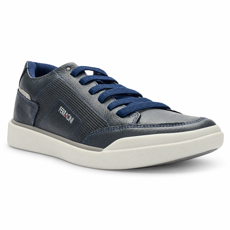 Zapatilla de Hombre Azul Marino Urbano Ferracini 1062 Star
