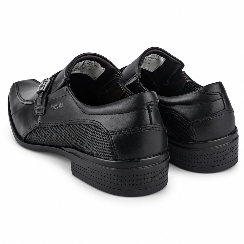 Zapato Ferracini Hombre 4383 Frankfurt Negro Matte Casual
