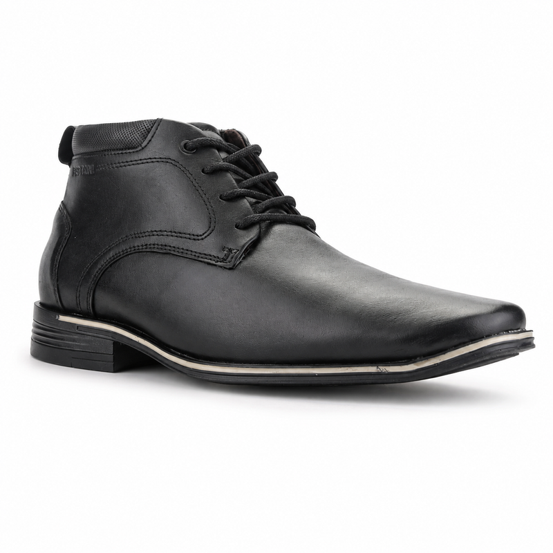 Botín Negro Hombre Casual Ferracini Munique 3363