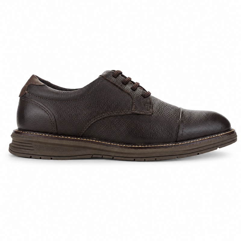 Zapato Café Oscuro Hombre Casual Ferracini Austin 5166