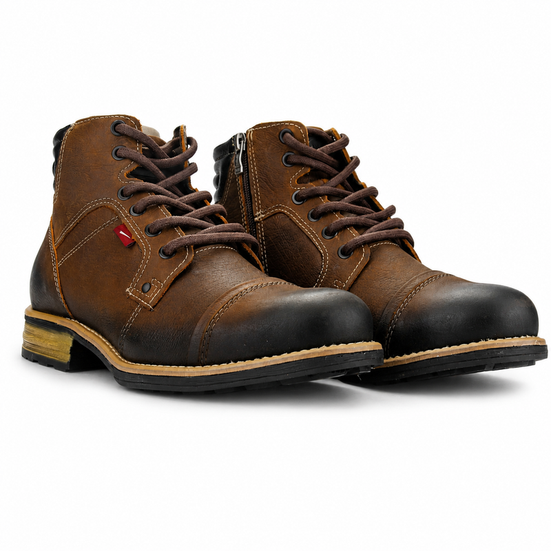 Botin Ferracini Hombre 9882 York Café Casual