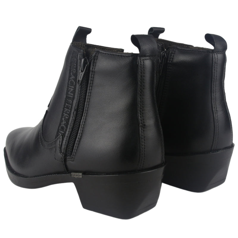 Botin Ferracini Hombre 8907 New Country Negro Casual