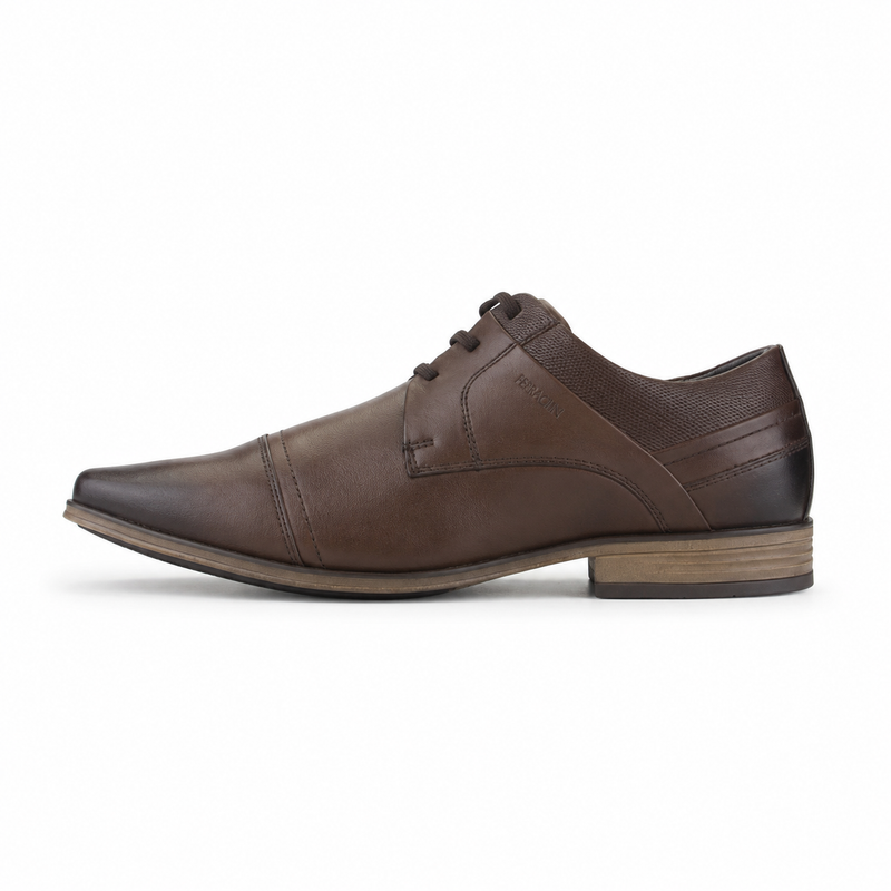Zapato Café Hombre Casual Ferracini 5047