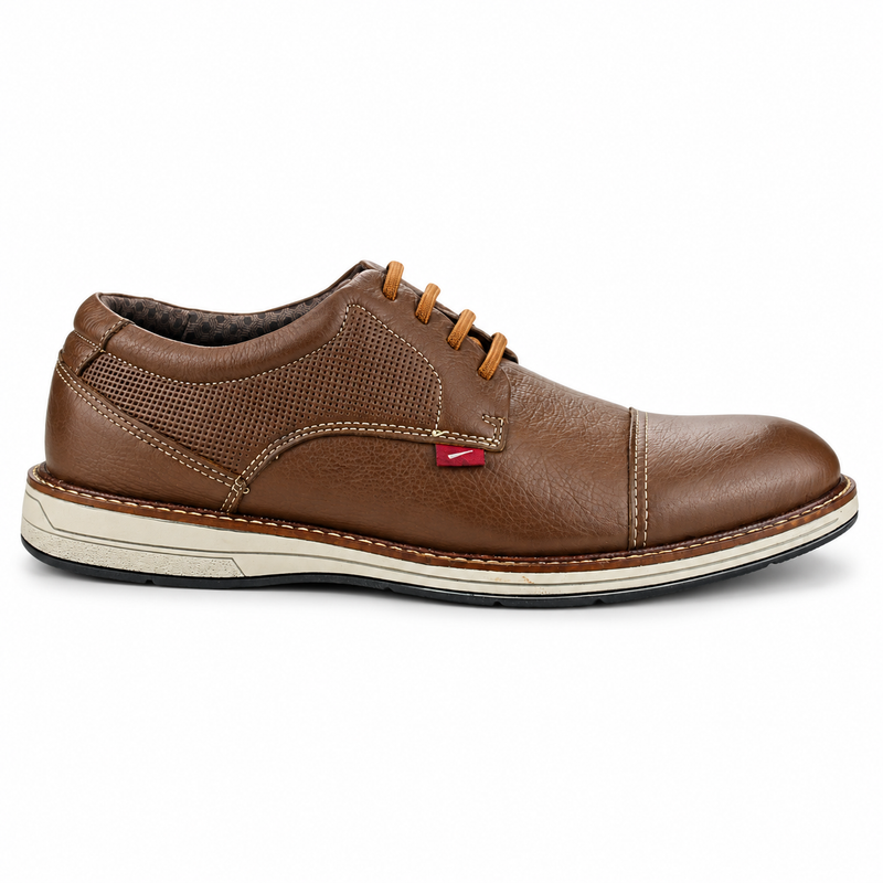 Zapato Ferracini Hombre 6151 Kingston Café Casual