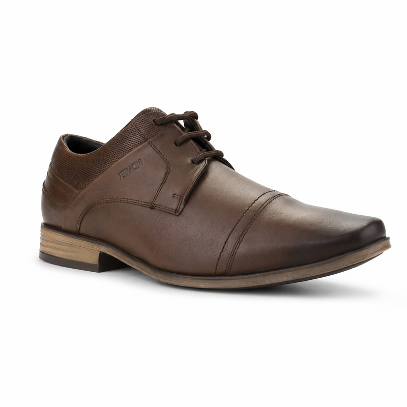 Zapato Café Hombre Casual Ferracini 5047
