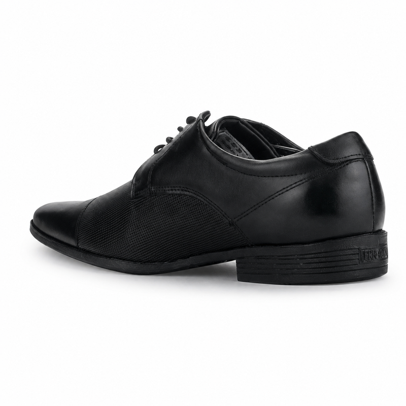 Zapato Negro Hombre Casual Ferracini 4083 Liverpool