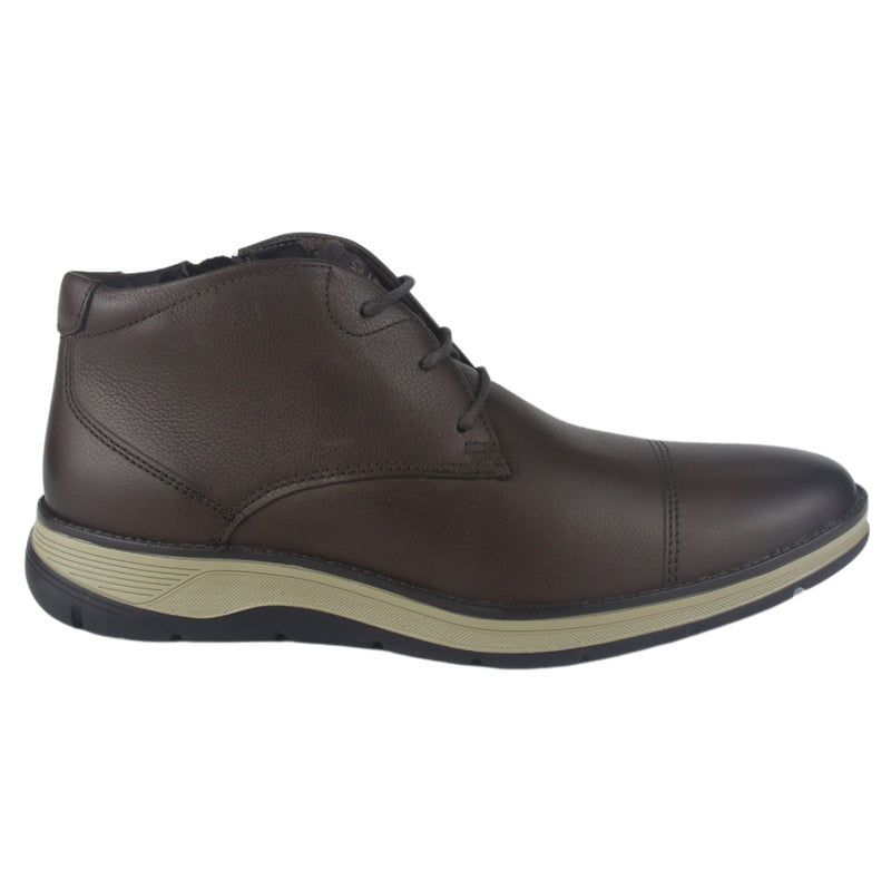 Botin Ferracini Hombre 5542 Fluence Café Claro Casual