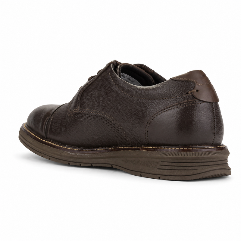 Zapato Café Oscuro Hombre Casual Ferracini Austin 5166