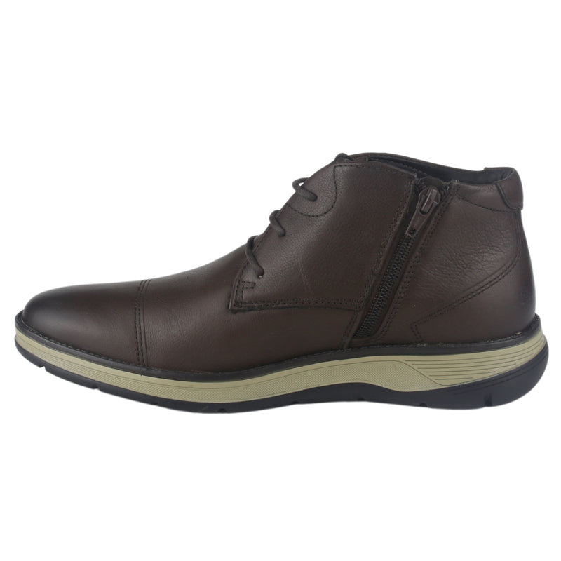 Botin Ferracini Hombre 5542 Fluence Café Claro Casual