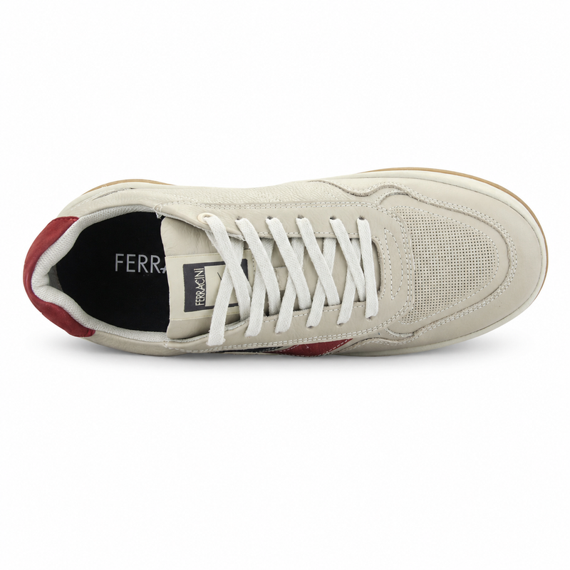 Zapatilla Beige Hombre Urbano Ferracini Jax 8766