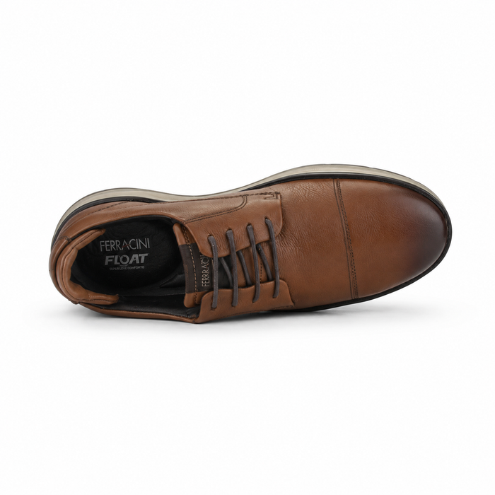 Zapato Ferracini Hombre 5541 Fluence Café Claro Casual
