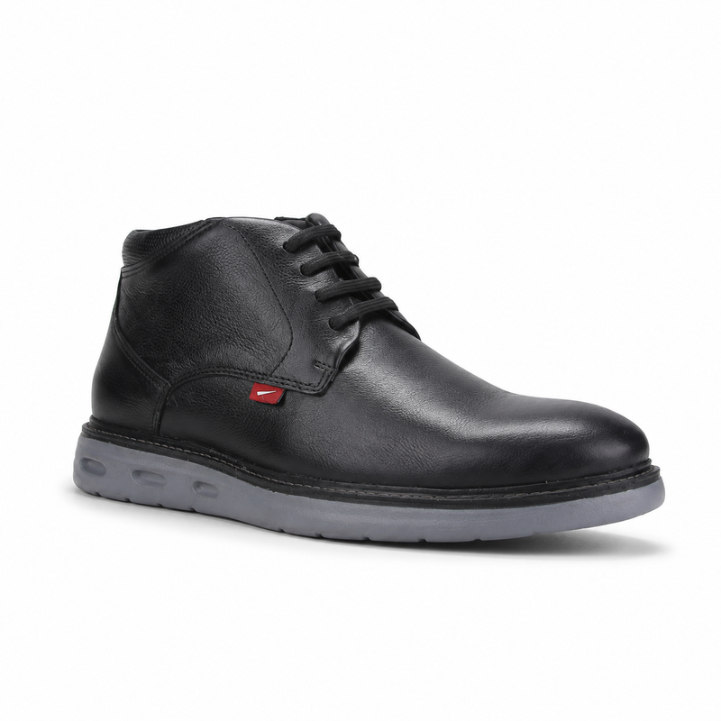 Botin Ferracini Hombre 4567 Full Negro Casual
