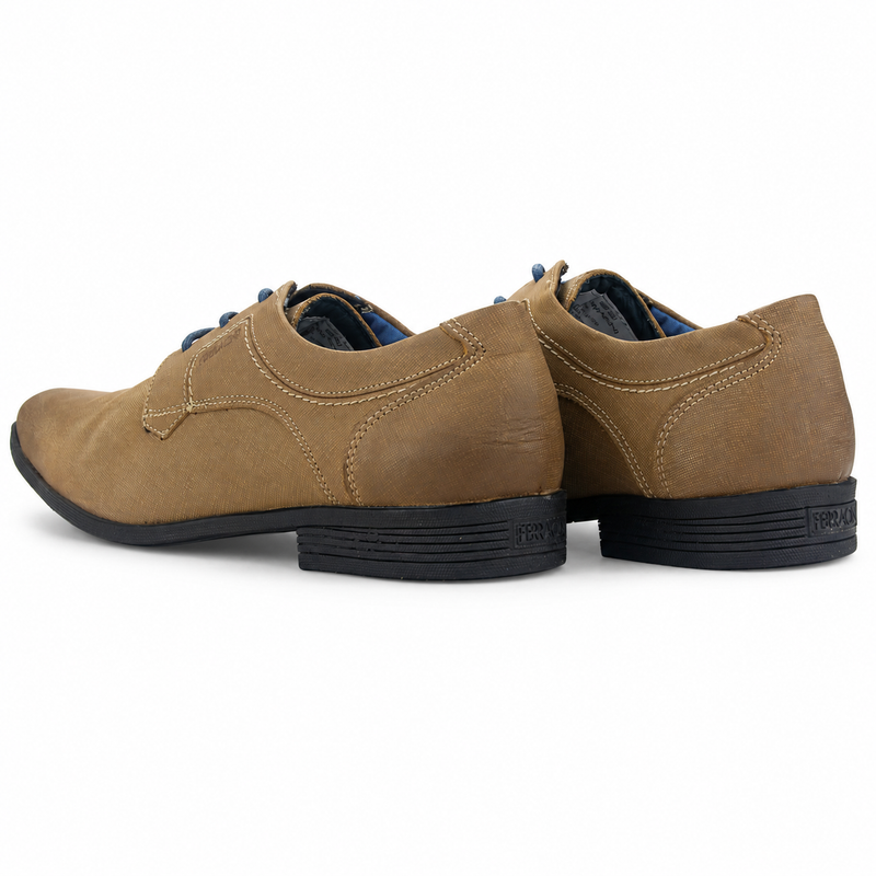 Zapato Ferracini Hombre 4921 Harley Blanco Casual