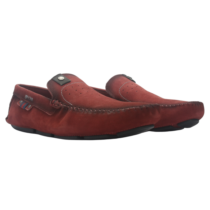 Mocasin Ferracini Hombre 2774 Mali Burdeo Casual