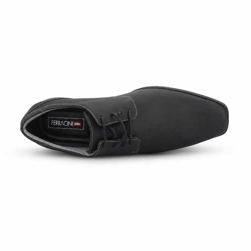 Zapato Negro Hombre Casual Ferracini 3044