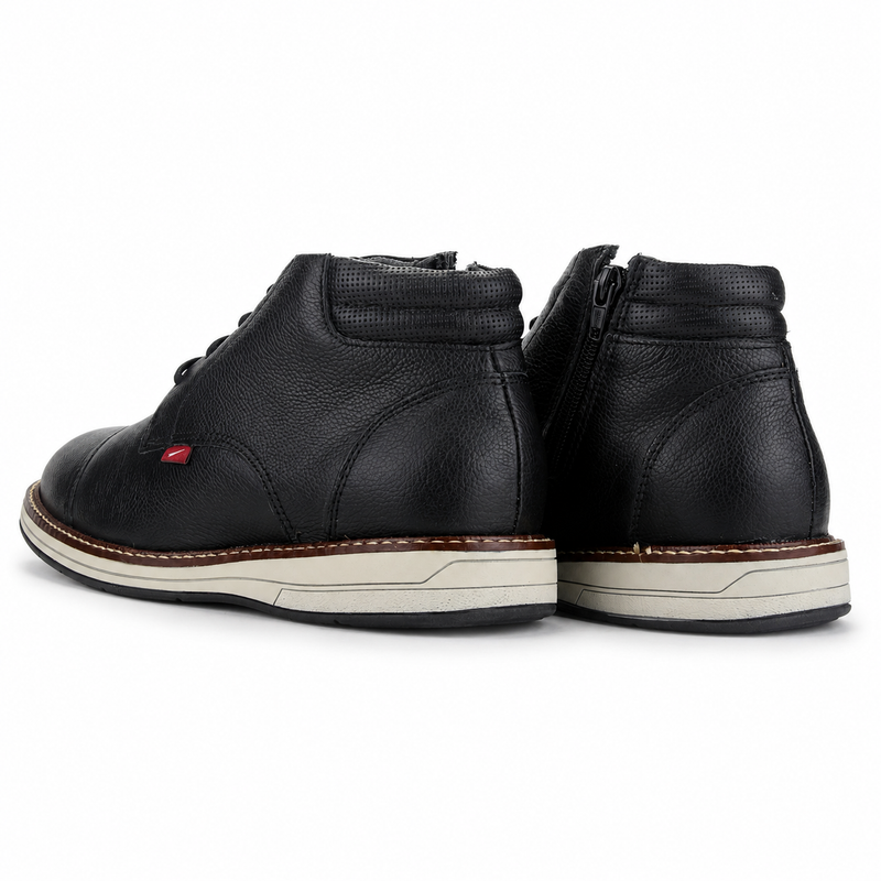 Botin Ferracini Hombre 6153 Kingston Negro Casual