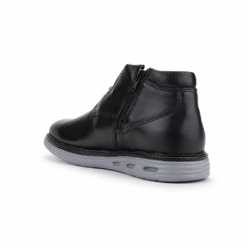 Botin Ferracini Hombre 4567 Full Negro Casual