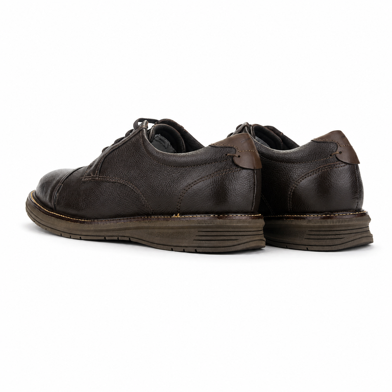Zapato Café Oscuro Hombre Casual Ferracini Austin 5166