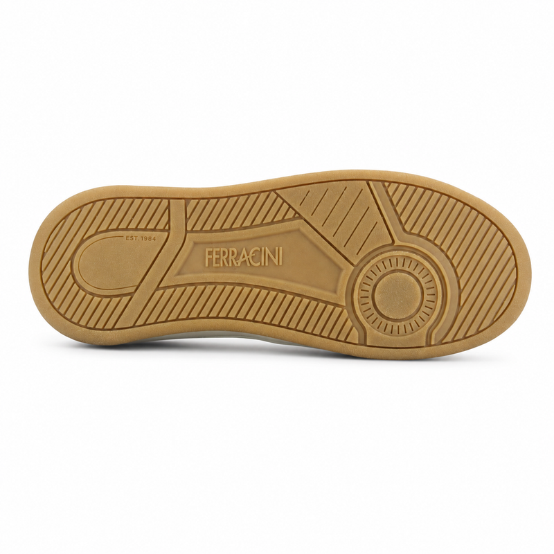 Zapatilla Beige Hombre Urbano Ferracini Jax 8766