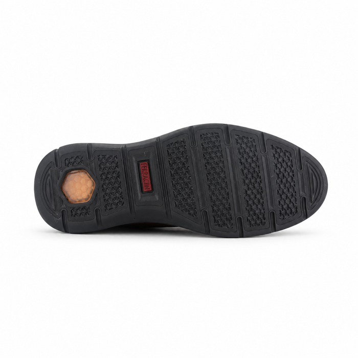 Zapato Ferracini Hombre 5541 Fluence Café Claro Casual