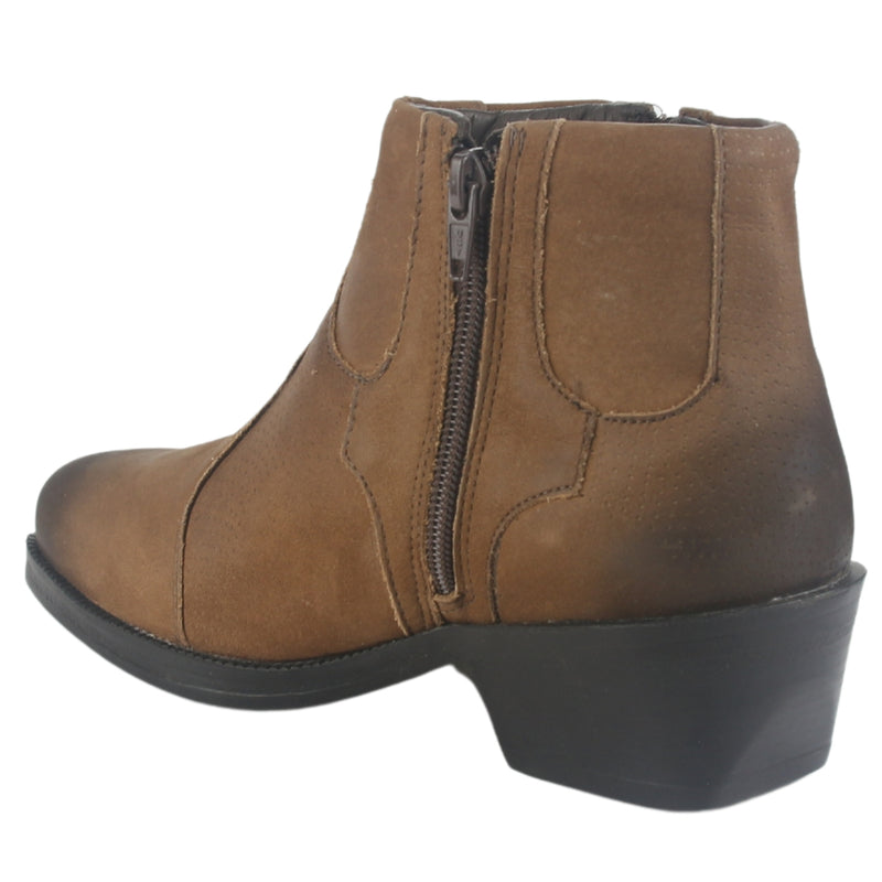 Botin Ferracini Hombre 9015 New Country Café Claro Casual