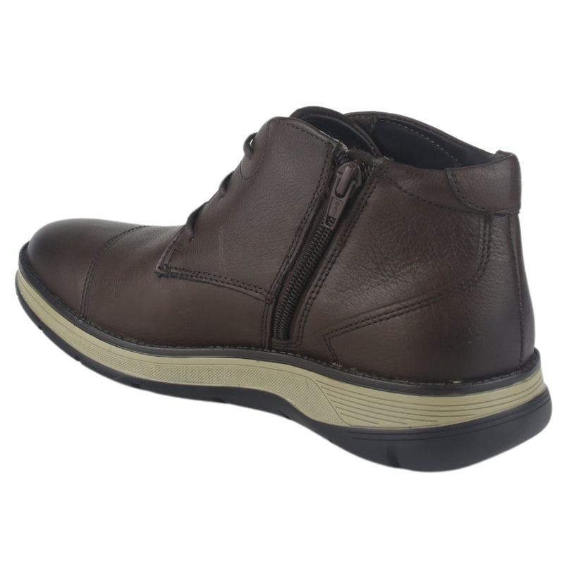 Botin Ferracini Hombre 5542 Fluence Café Claro Casual