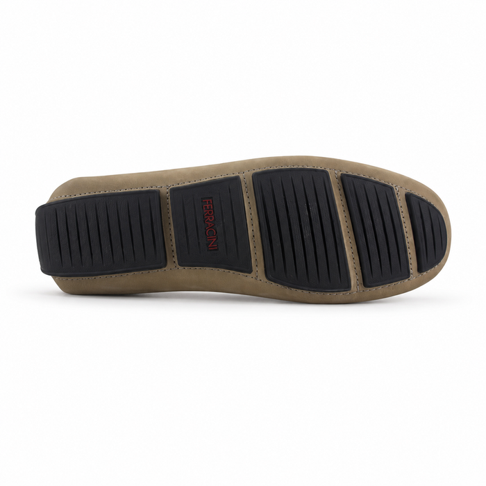 Mocasin Blanco Hombre Casual Ferracini 2770