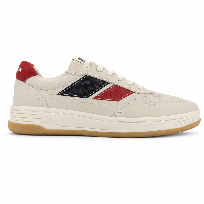 Zapatilla Beige Hombre Urbano Ferracini Jax 8766