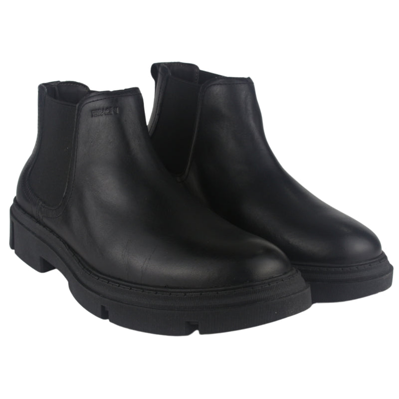 Botin Ferracini Hombre 5907 Aston Negro Casual